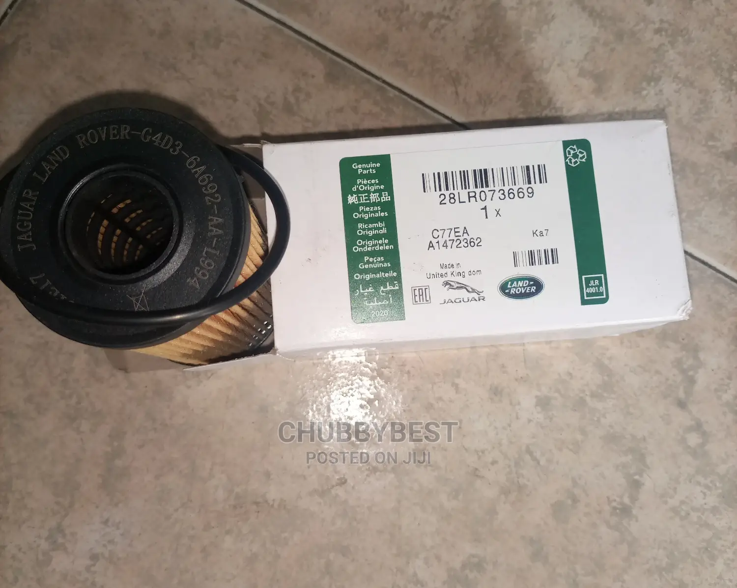 Range Rover Oil Filter