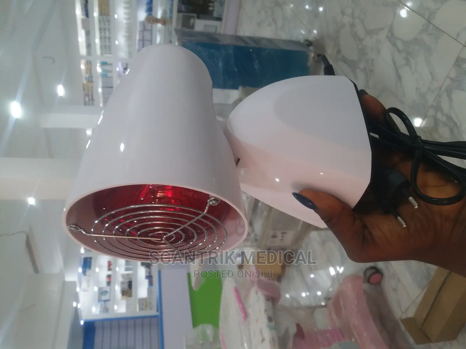 Infrared Lamp Therapy Blood Circulation, Back Pain, Muscle