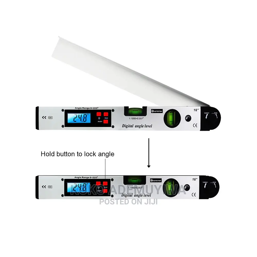 400mm Digital Angle Level Protractor Inclinometer Plum