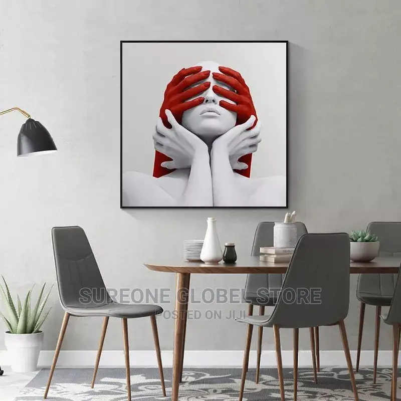 Metal Abstract Figure Statue