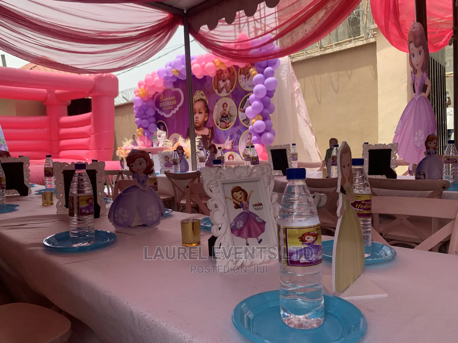 Sofia the First Theme Birthday Party Decoration and Planning