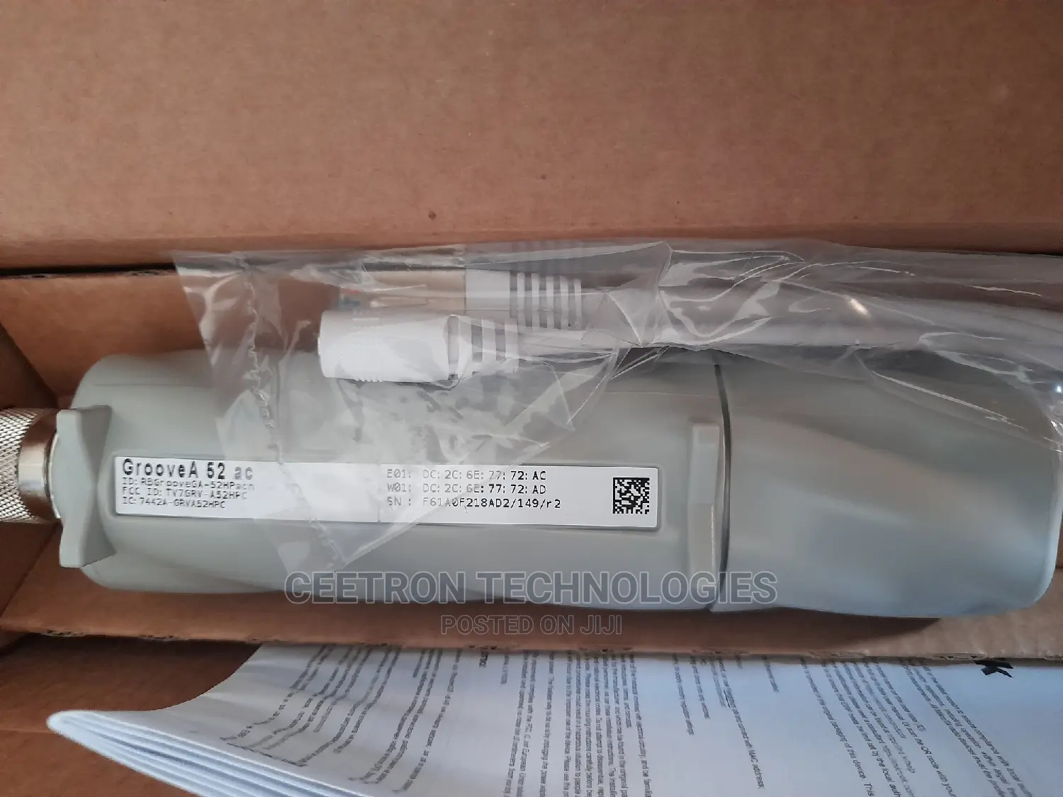 MIKROTIK:Groovega-52hpacn, Groovea 52 Ac With Case