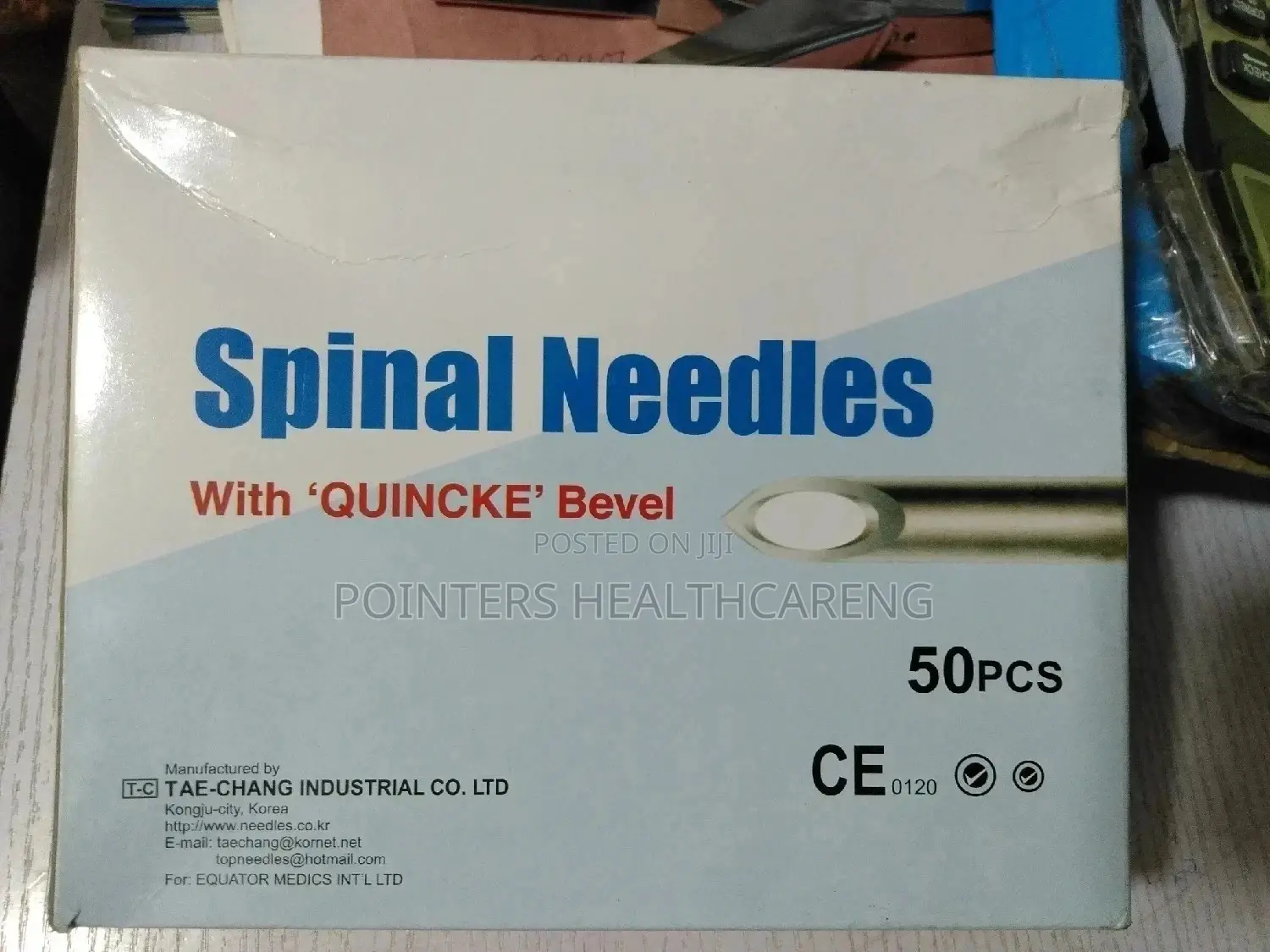 Spinal Needle With Quincke Bevel