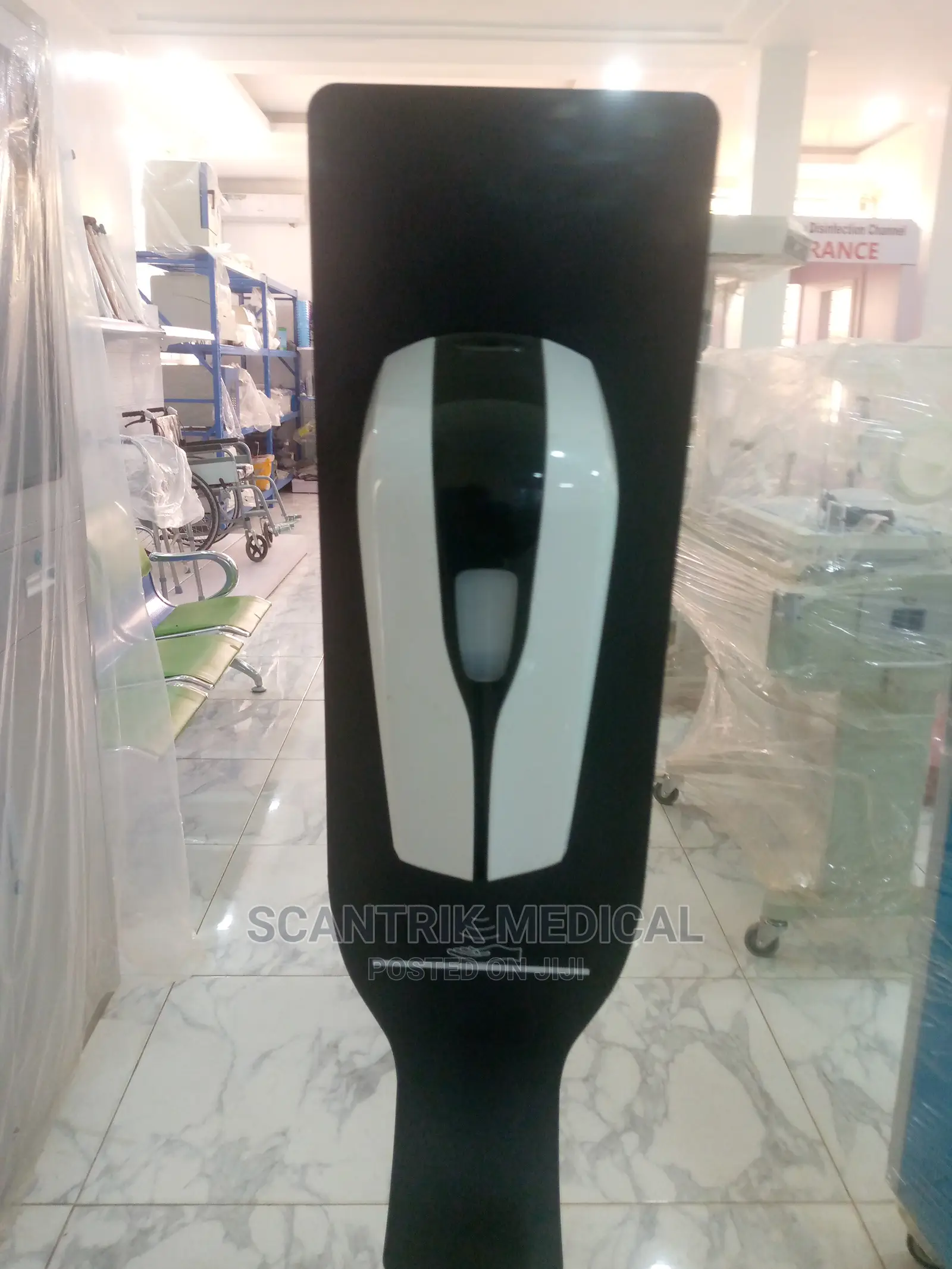 Automatic Black/White Gel/Liquid Dispenser (Lavender Pump)