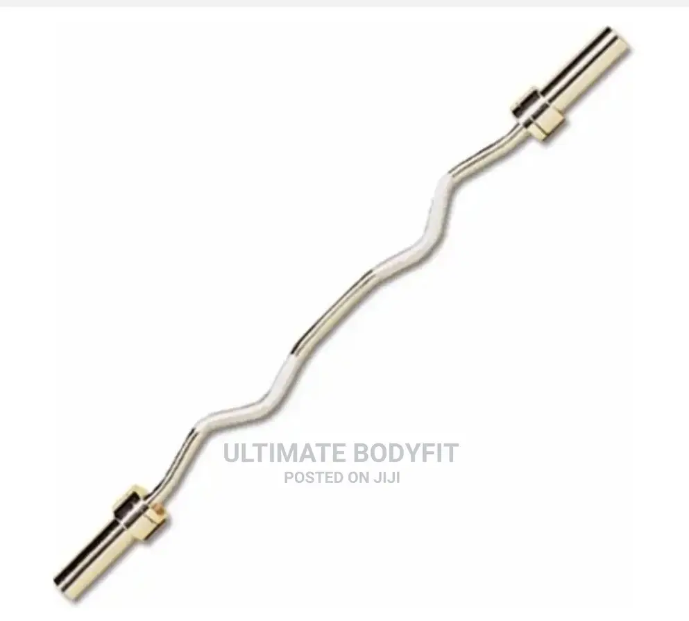 Brand New Olympic Zig Zag Curl Barbell