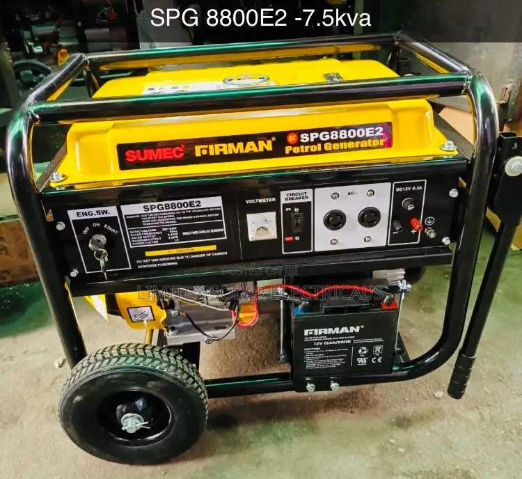 7.5kva Original Sumec Firman SPG8800E2 Generator