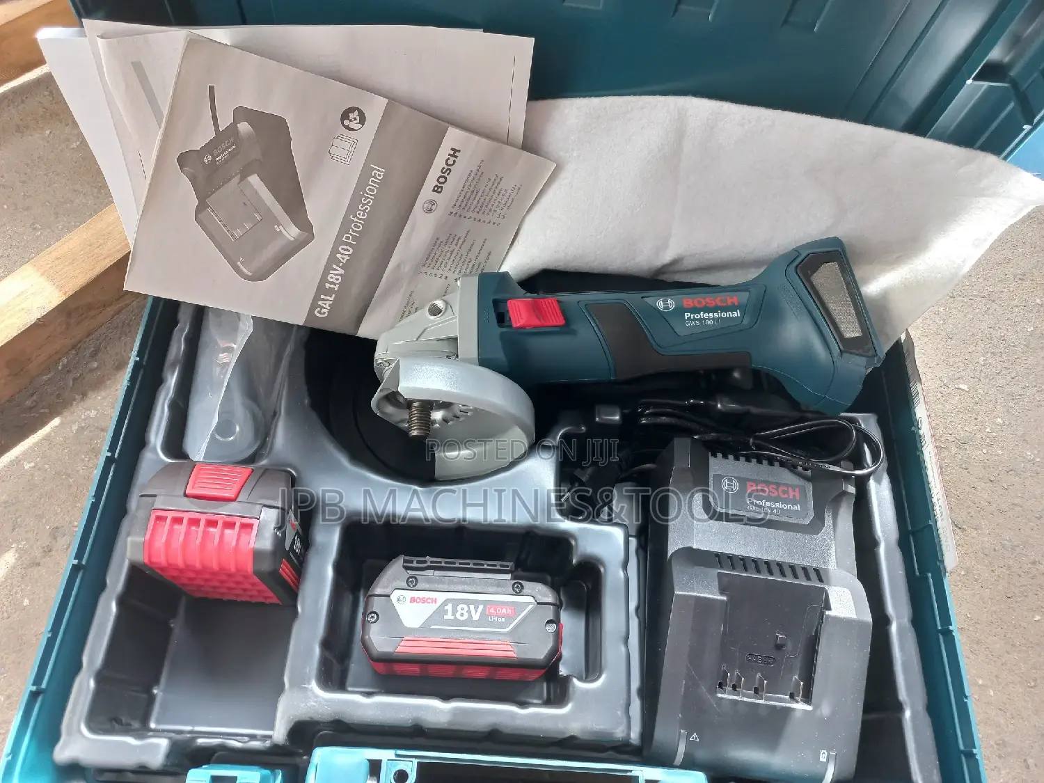 GWS 180-Li Bosch Cordless Grinding and Cutting Machine
