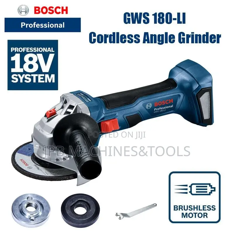 GWS 180-Li Bosch Cordless Grinding and Cutting Machine