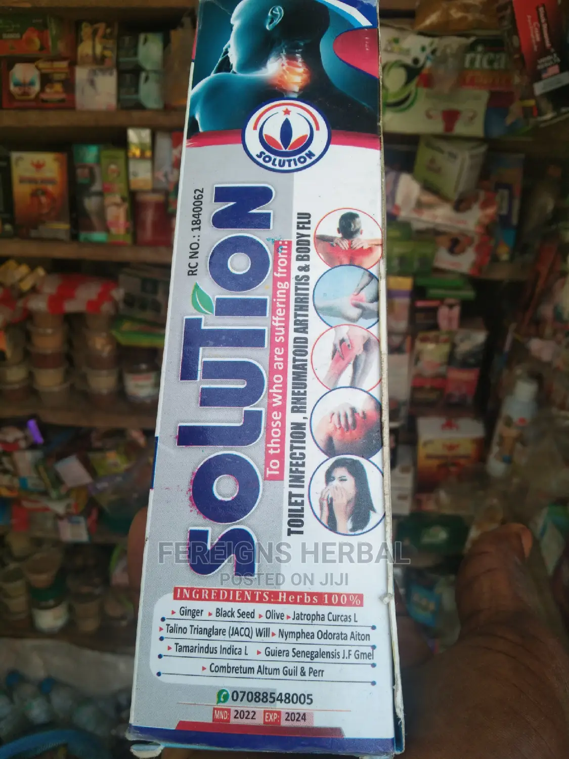 SOLUTION for Toilet Infection, Rheumatoid Arthritis,Body Flu