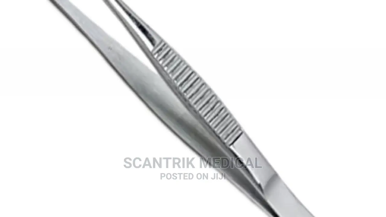 13cm Dressing Tissue Forceps