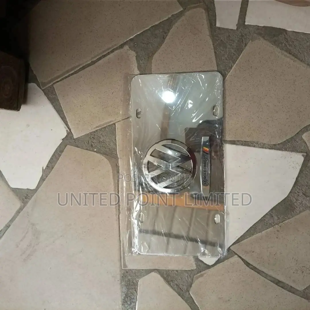 Stainless Plate Number for Volkswagen