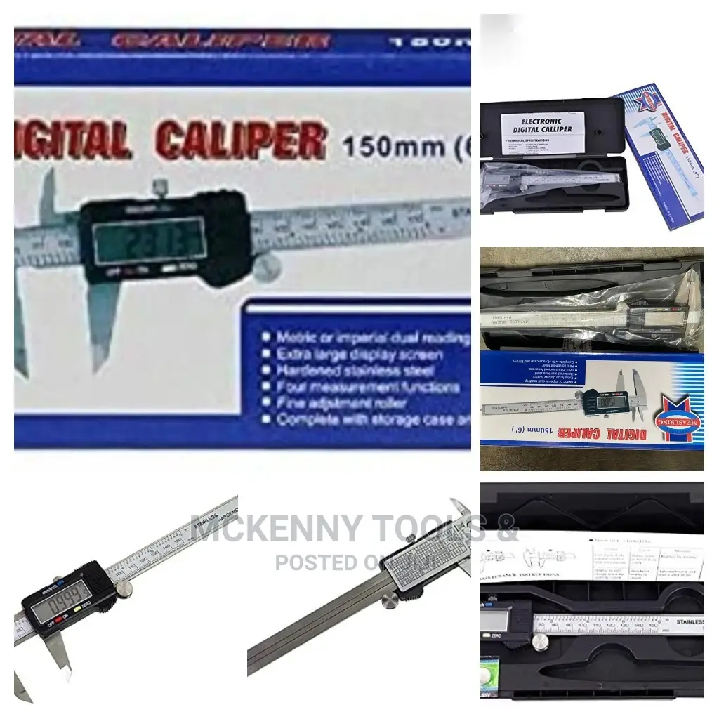 Electronic Digital Caliper Vernier Scale LCD 150mm / 6"
