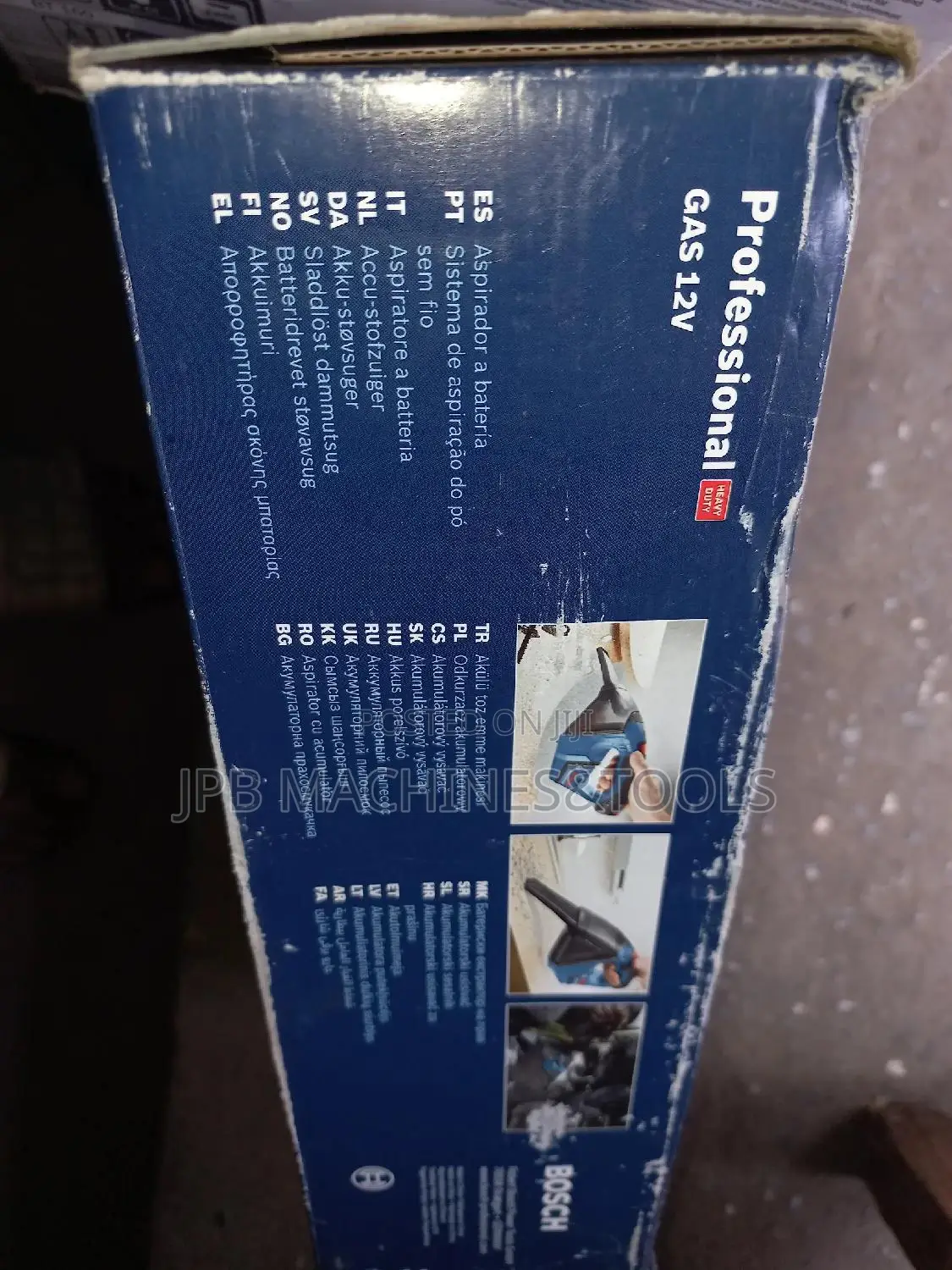 Gas 12v Bosch Cordless Vacuum Cleaner