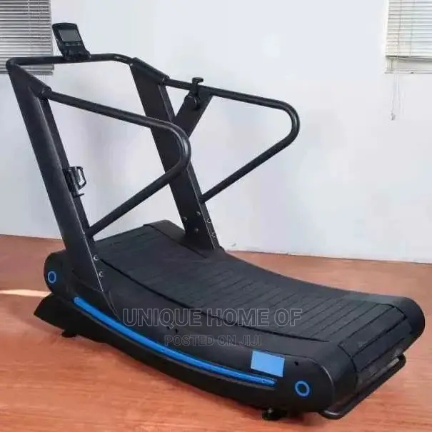 The UNIQUE Fitness Curved Treadmill