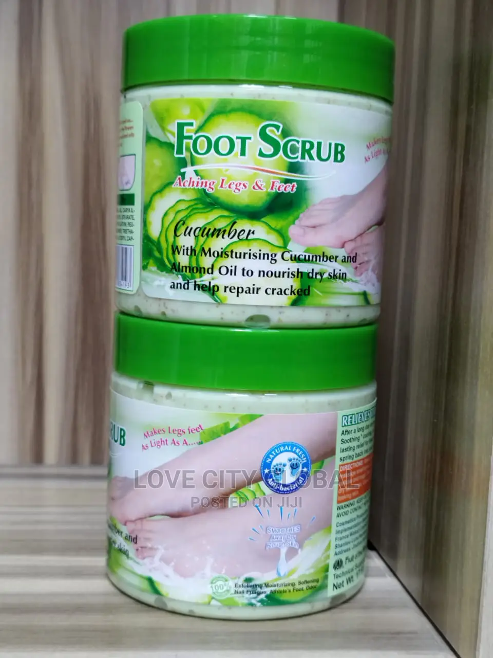 Foot Scrub With Cucumber - Aching Leg Foot Repair Feet Crack