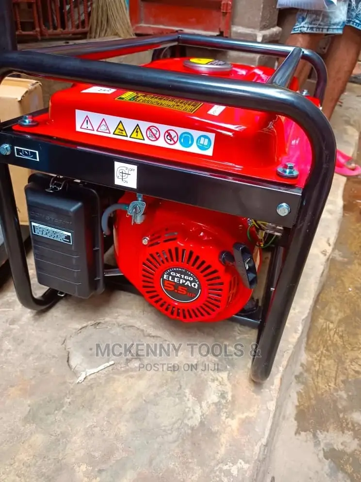 ELEPAQ 3.5 Kva Manual Start Gasoline Generator.