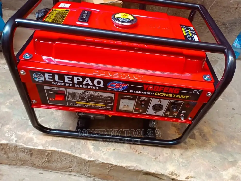 ELEPAQ 3.5 Kva Manual Start Gasoline Generator.