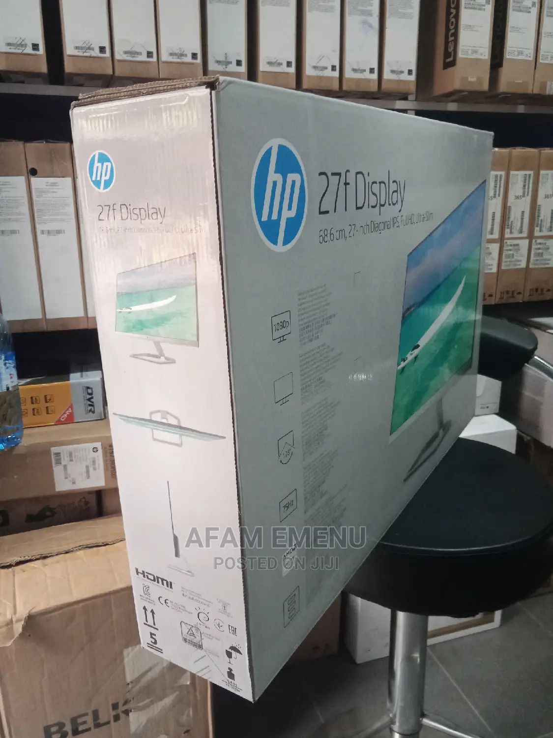 Brand New Hp 27-Inch Monitor 27f Display