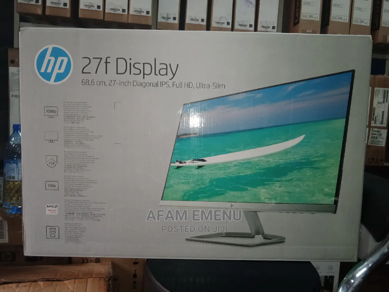 Brand New Hp 27-Inch Monitor 27f Display