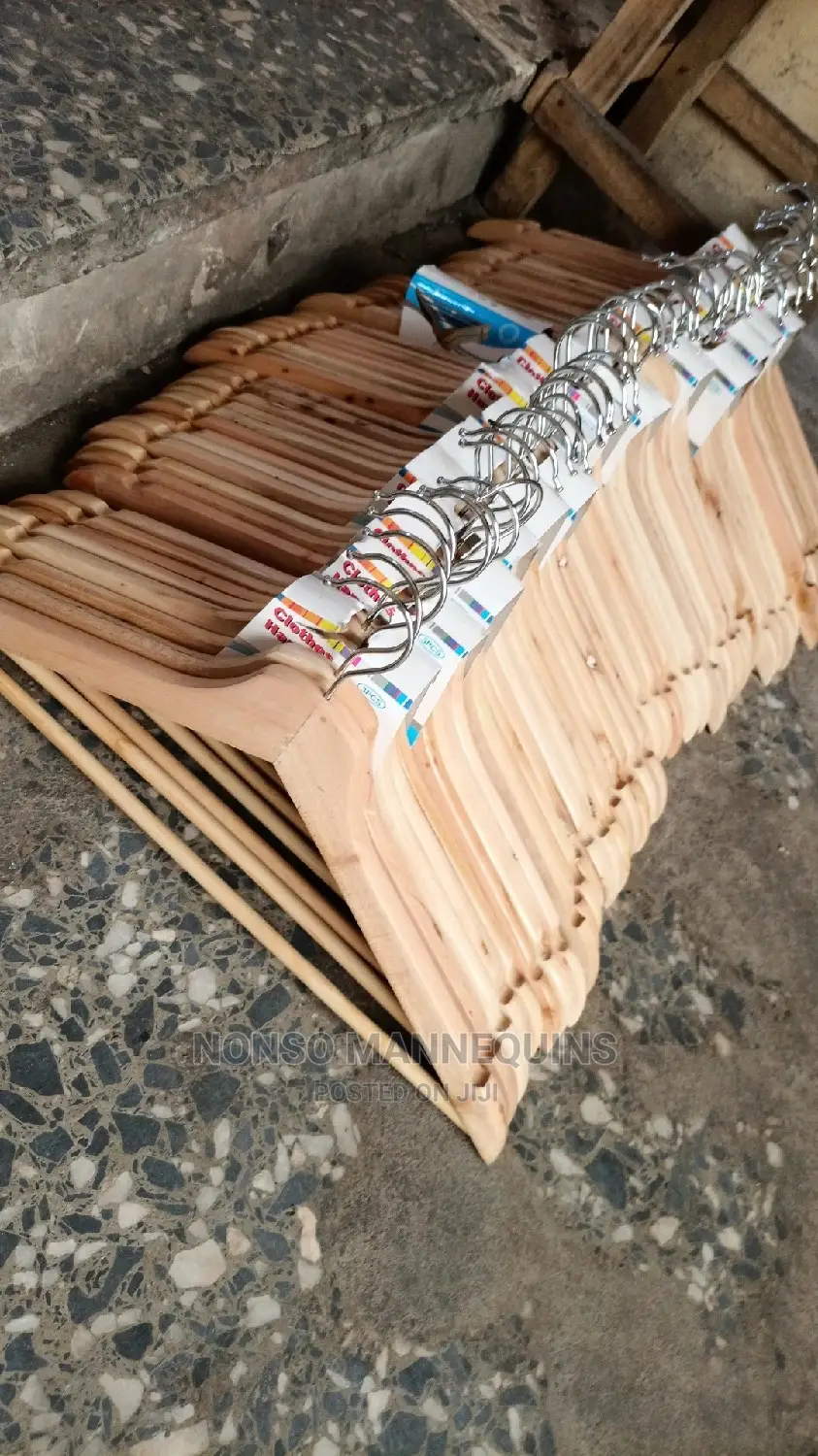 Brand New Clothes Hangers Wooden
