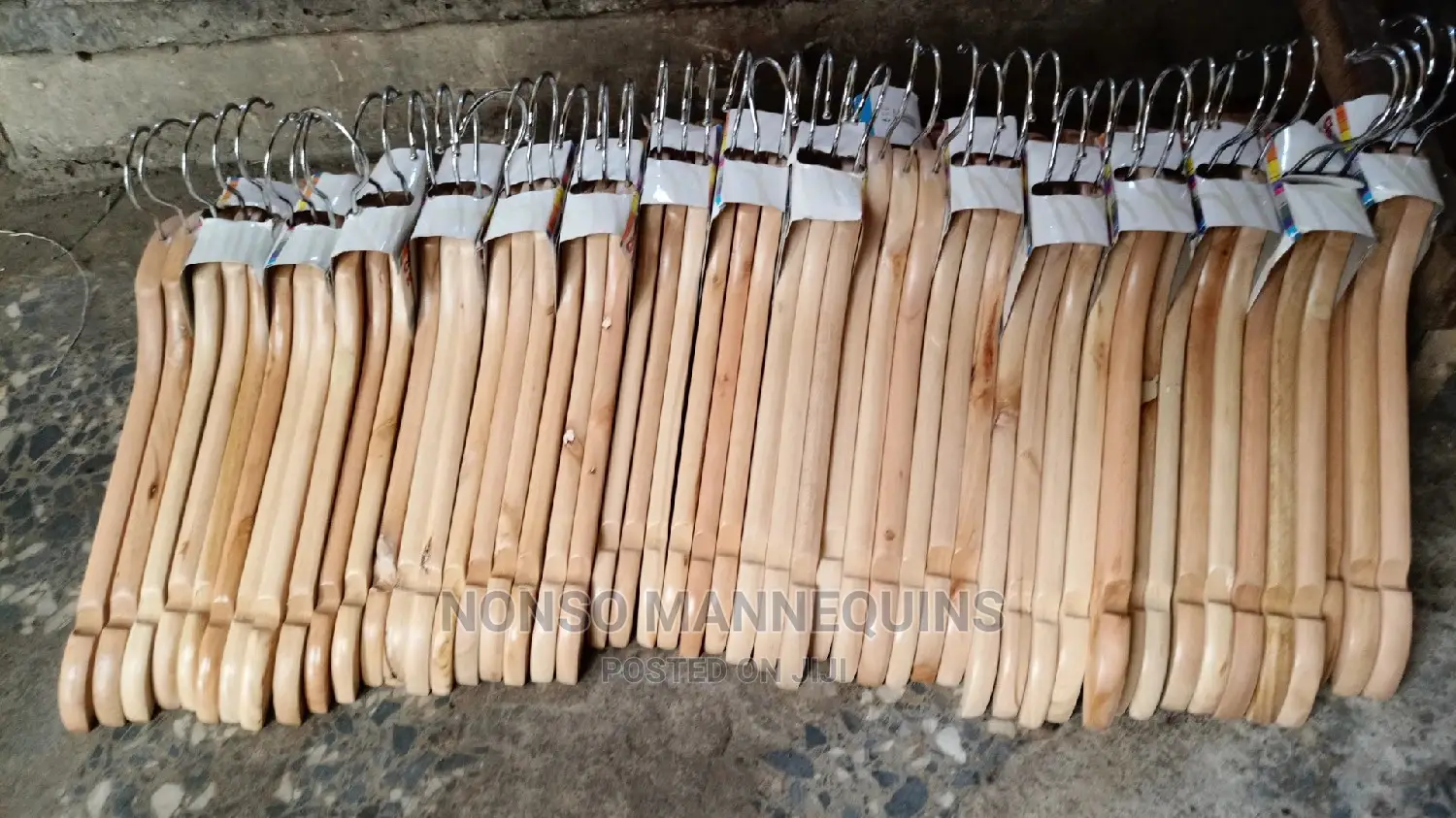 Brand New Clothes Hangers Wooden