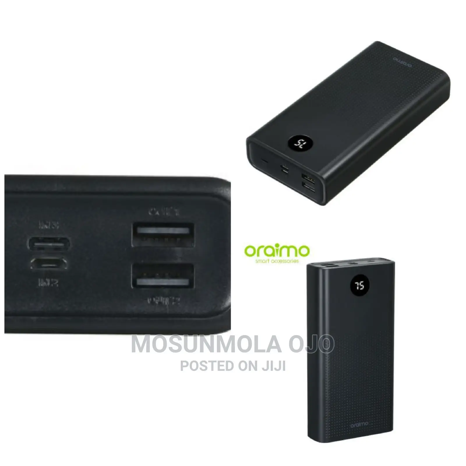 Oraimo 20000mah Massive Power Charging Bank