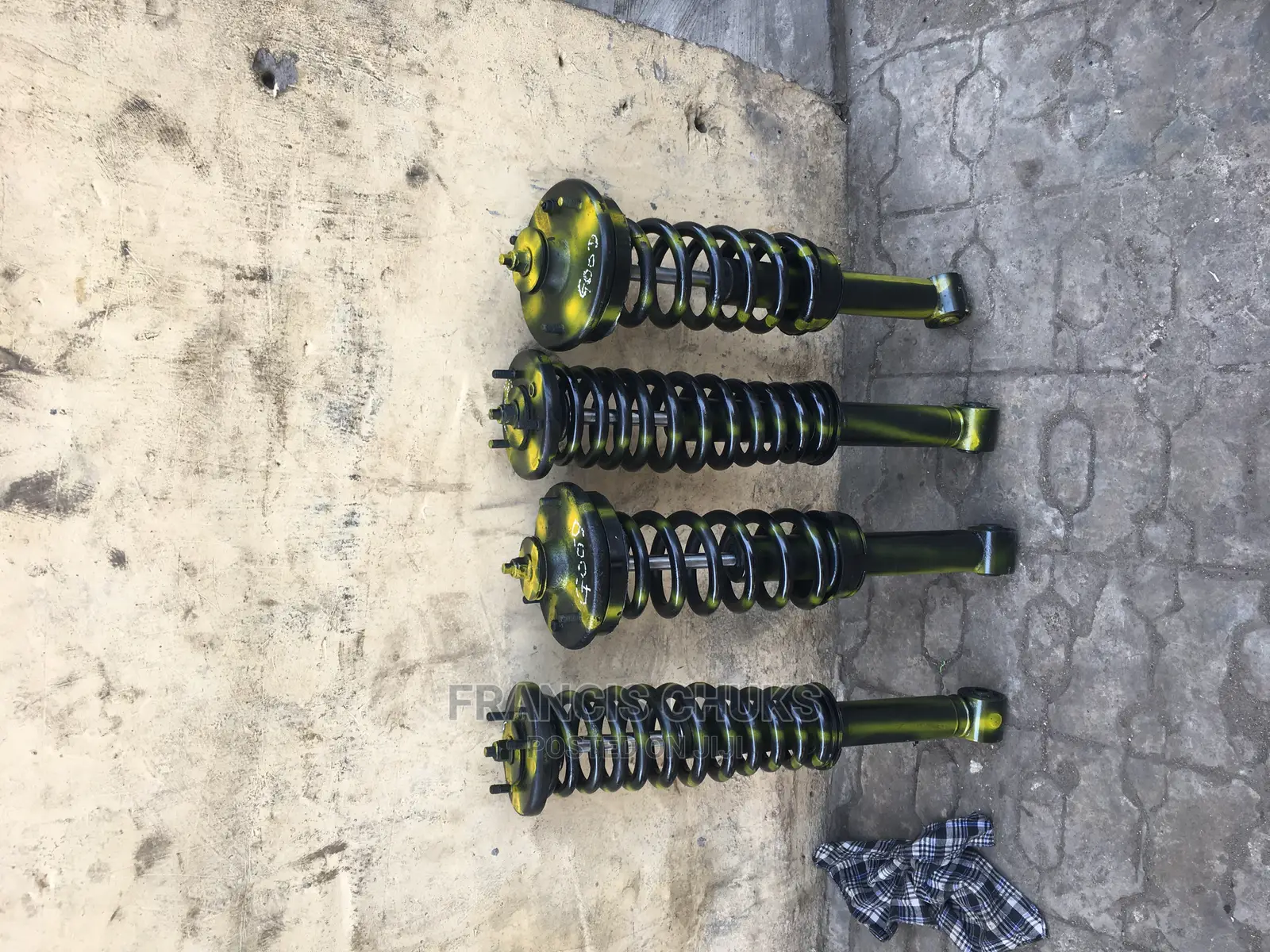 Front and Back Manual Shocks for Range Rover Sport