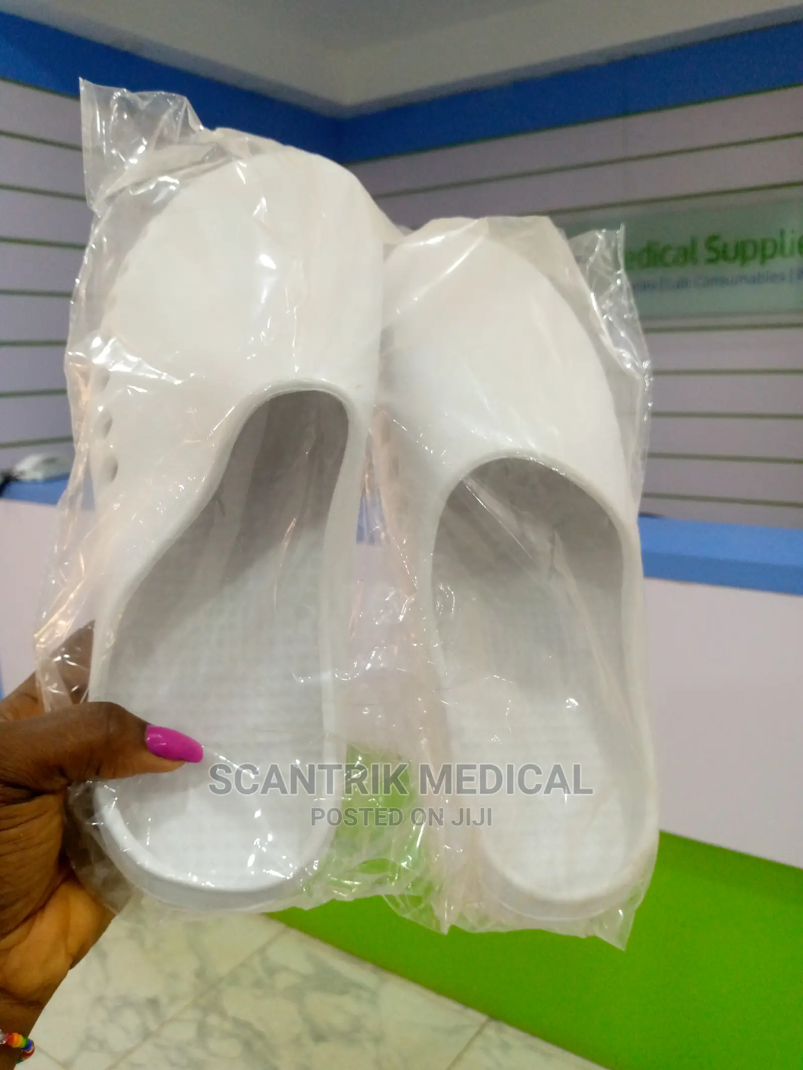White Nursing Scrub Shoes