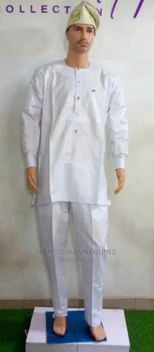 Plastic Bald Head Huge Body Plastic Male Mannequin