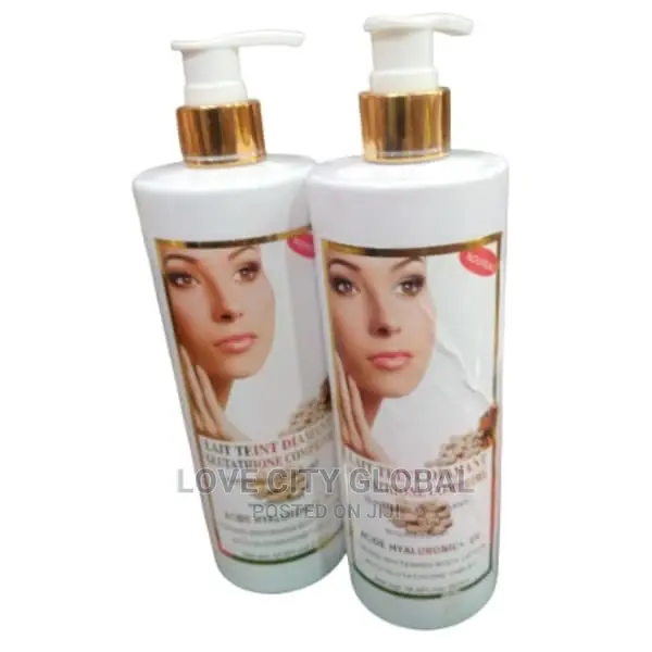 Glutathione Comprime Acide Hyaluronic + Uv Body Lotion 500ml