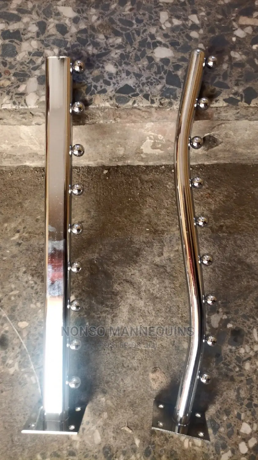 Thick 9 Pin Wall Hangers For Clothes Display