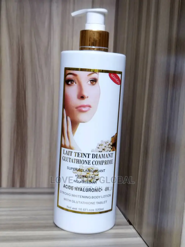Glutathione Comprime Acide Hyaluronic + Uv Body Lotion 500ml
