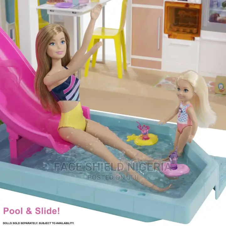 Barbie Dreamhouse (3.75-Ft) 3-Story Dollhouse Playset