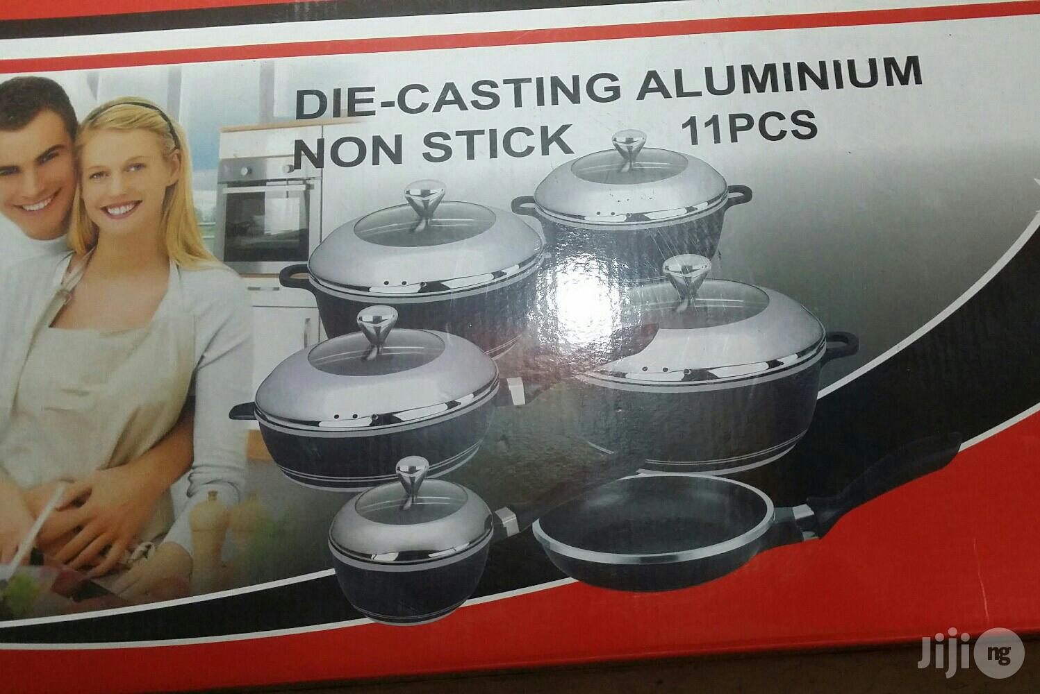 USA Die-cast Aluminum Non-stick Pot 11pcs