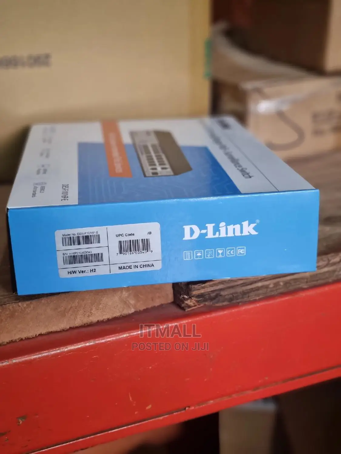 D-LINK 300Mbps 16ports Poe Surveillance Switch.