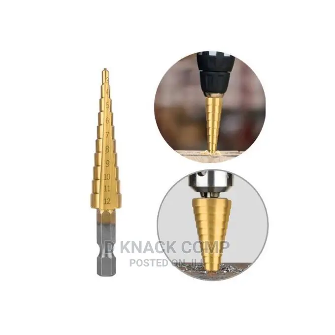 Drill Bit Titanium Coated Wood Metal Drill Hole Cutter