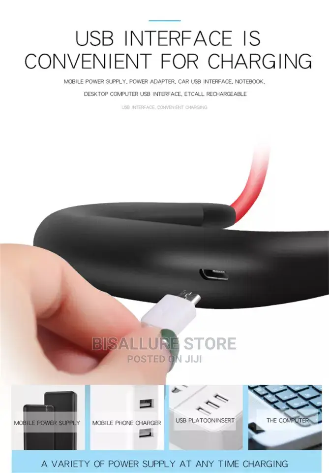 Rechargeable Mini Neck Fan