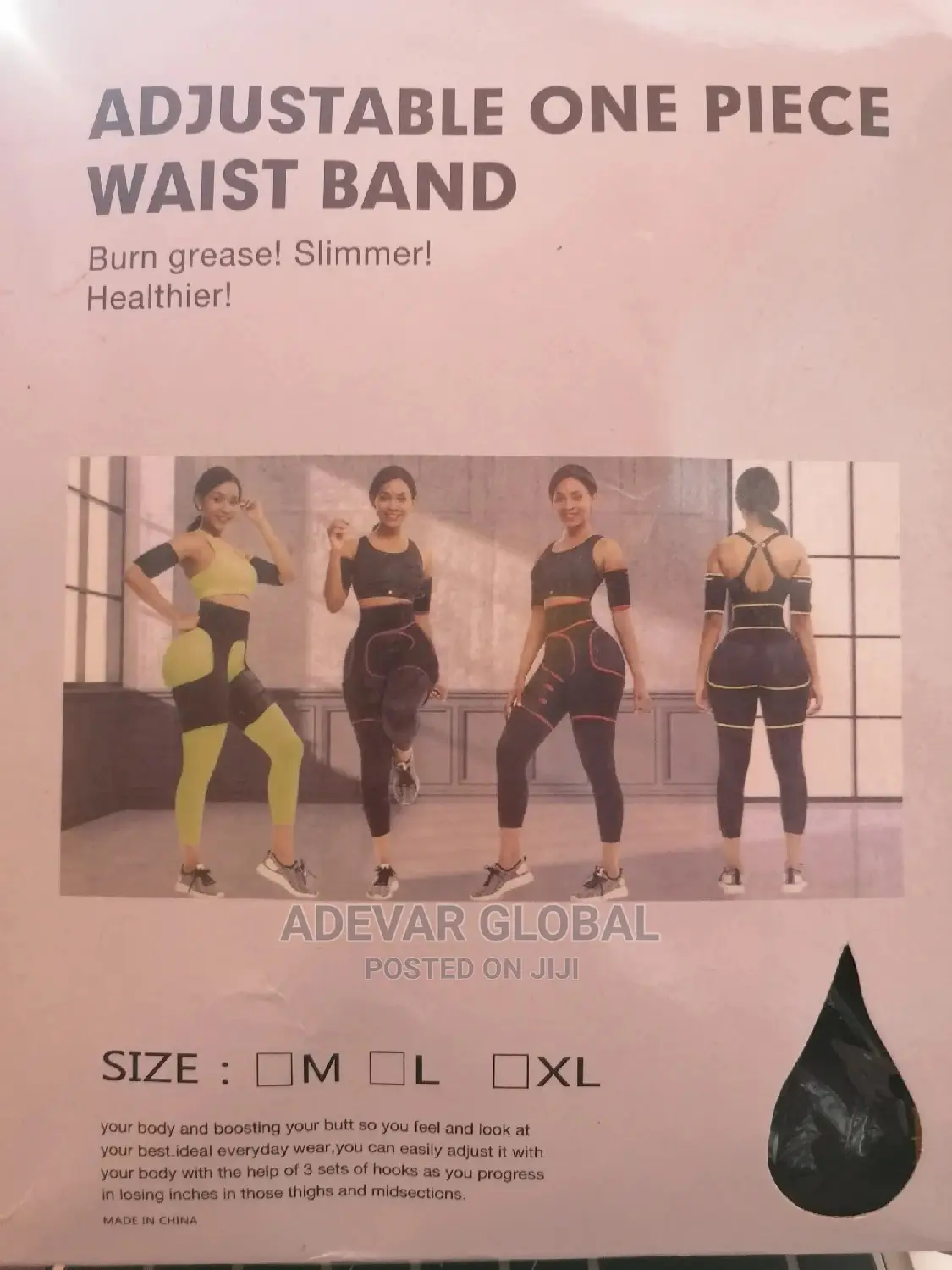 Body Shaper 3-in-1 Waist Trainer Weight Loss Hip Enhancer