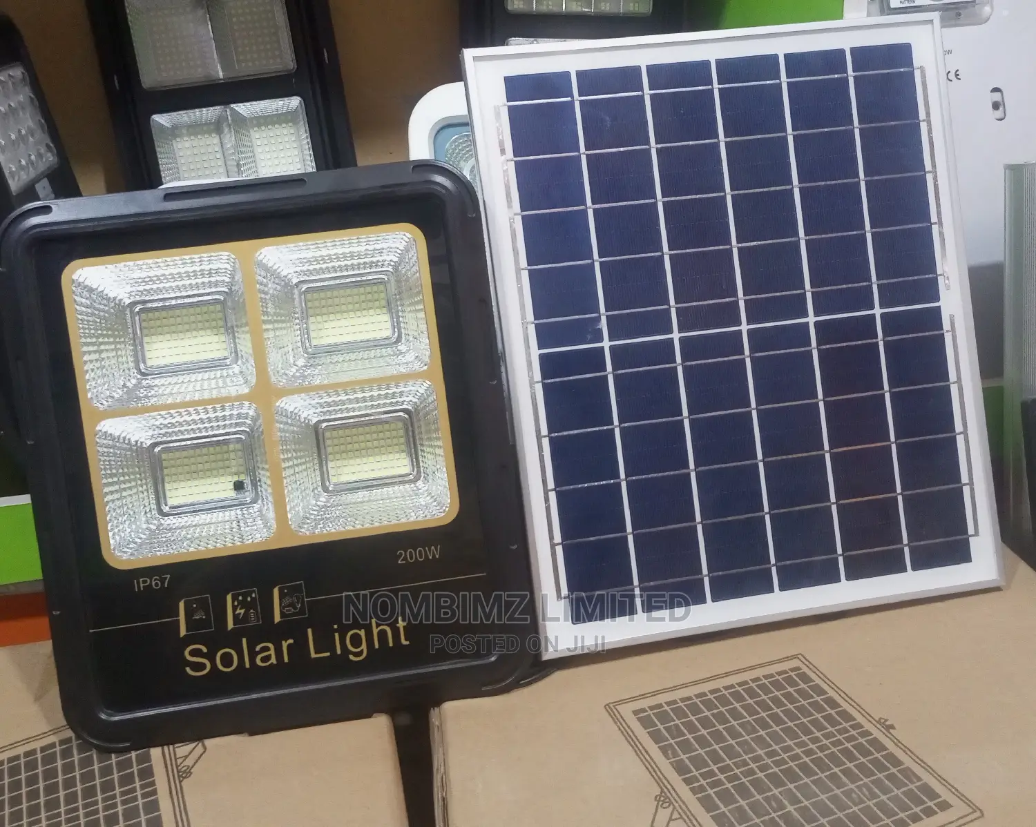 200 W Solar Light Private Street Lamp Without Electricity