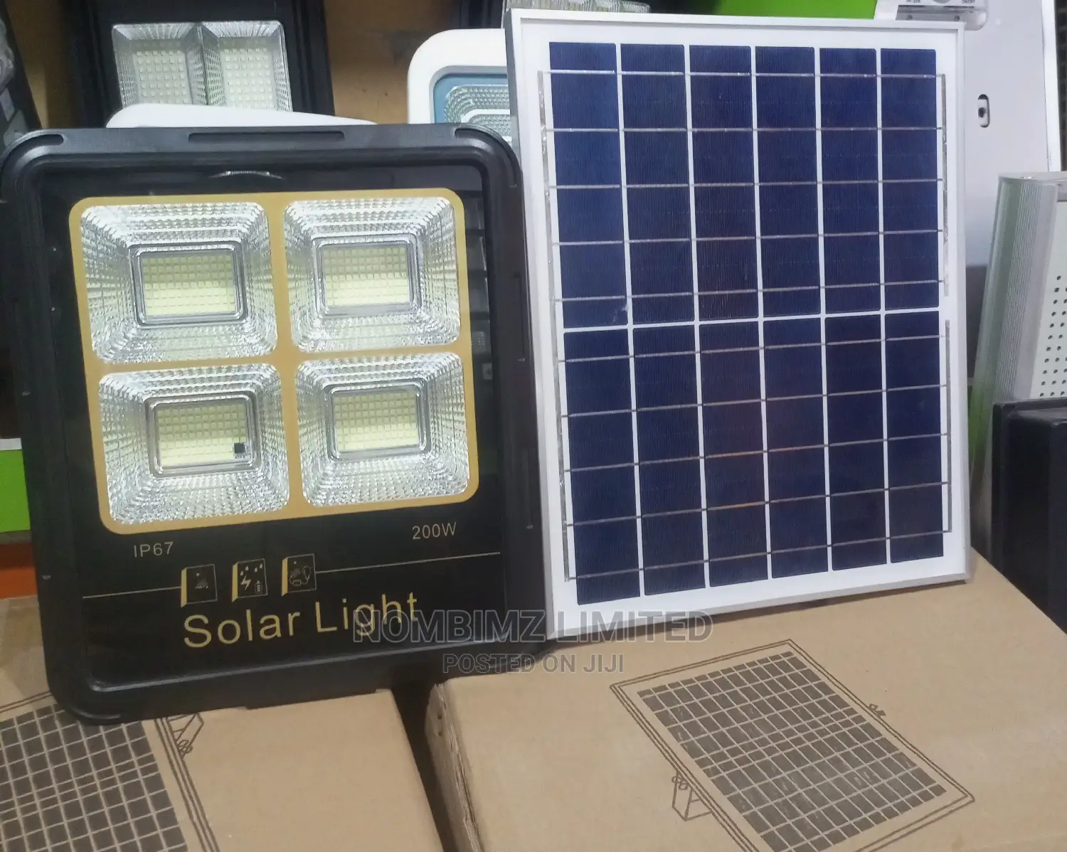200 W Solar Light Private Street Lamp Without Electricity