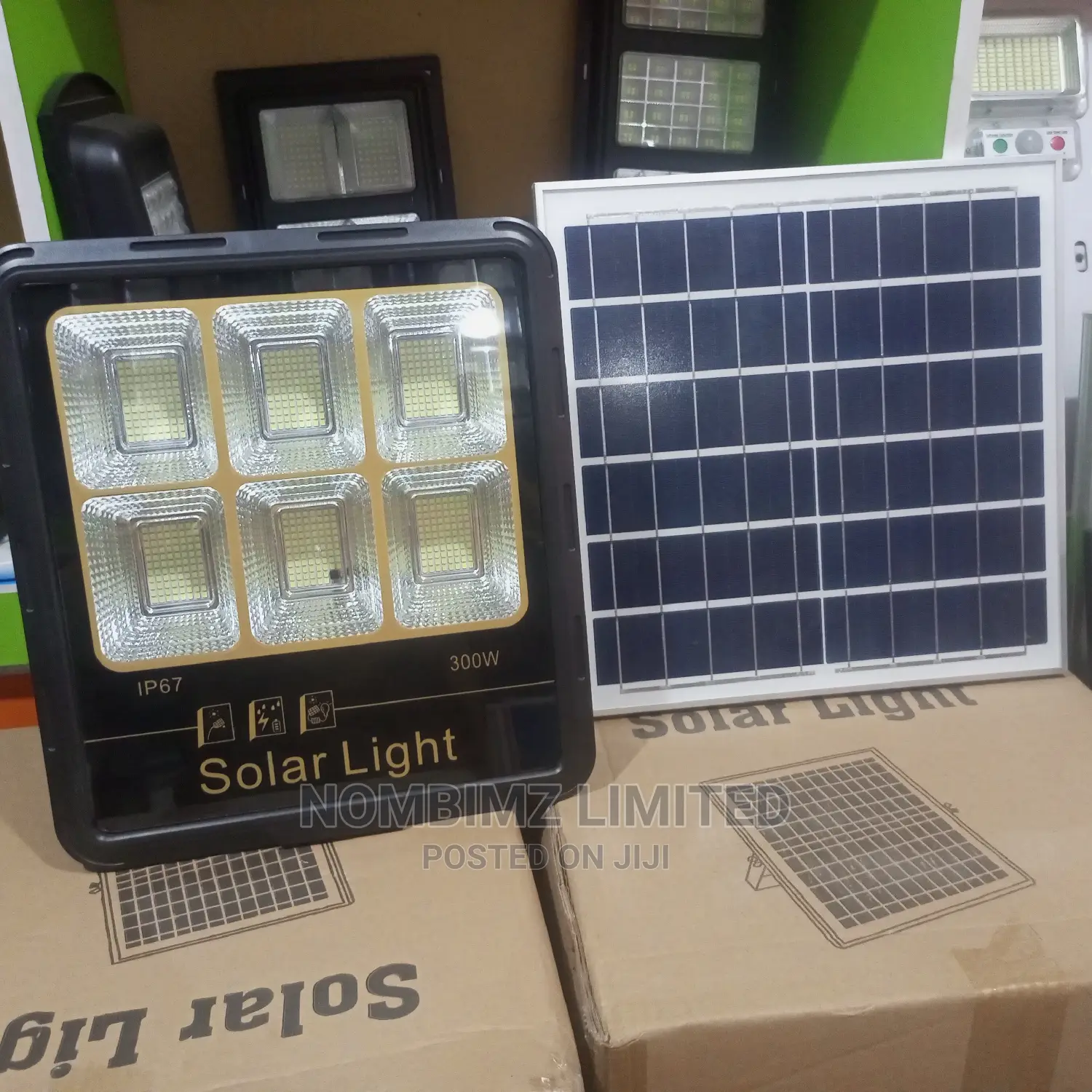 300w Solar Light Private Street Lamp Without Electricity