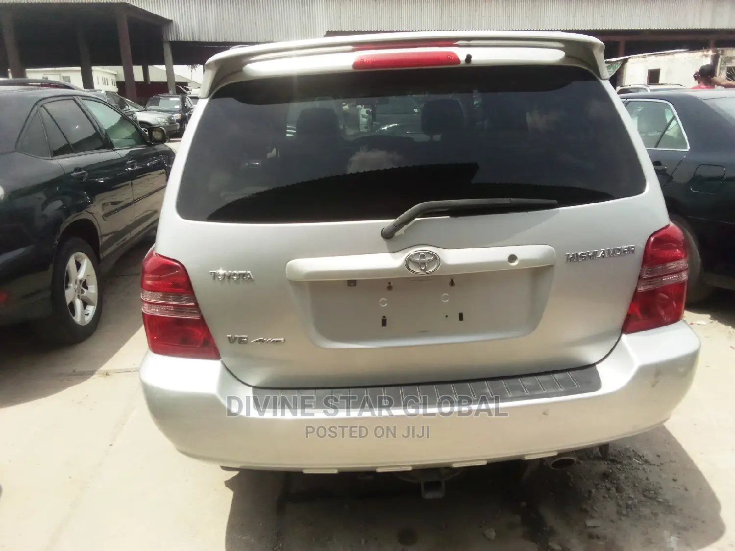 Toyota Highlander Limited V6 4x4 2004 Silver