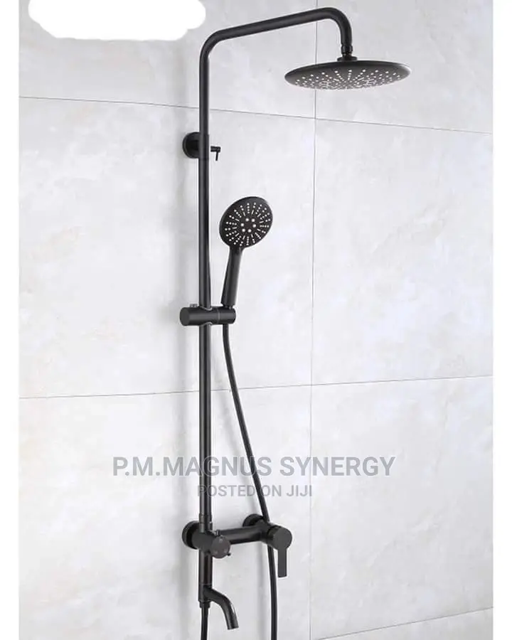 England Standard Black Anti Rust Shower Mixer Tap.