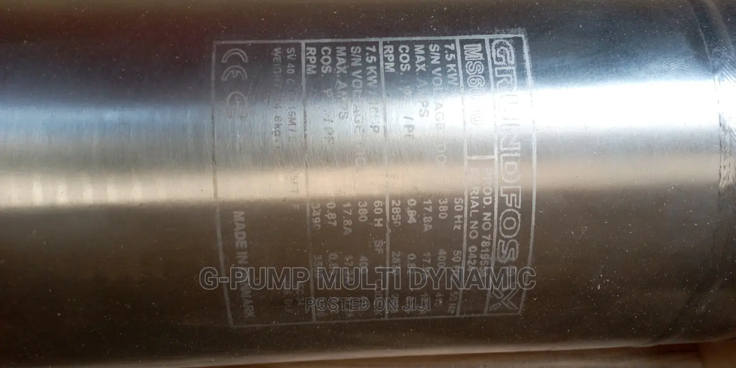 Grundfos 10hp Submarsible Pump
