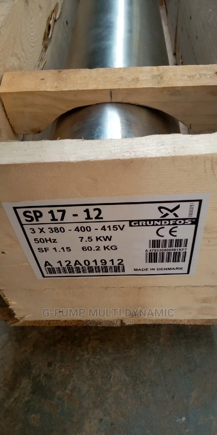 Grundfos 10hp Submarsible Pump