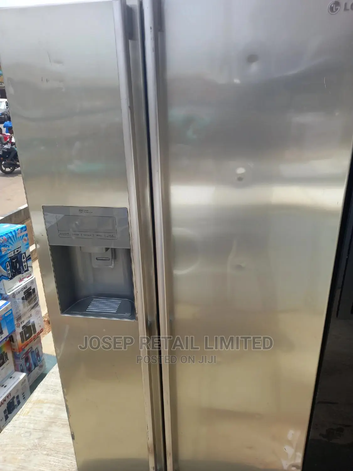 LG Low Voltage Side to Side Refrigerator From Europe