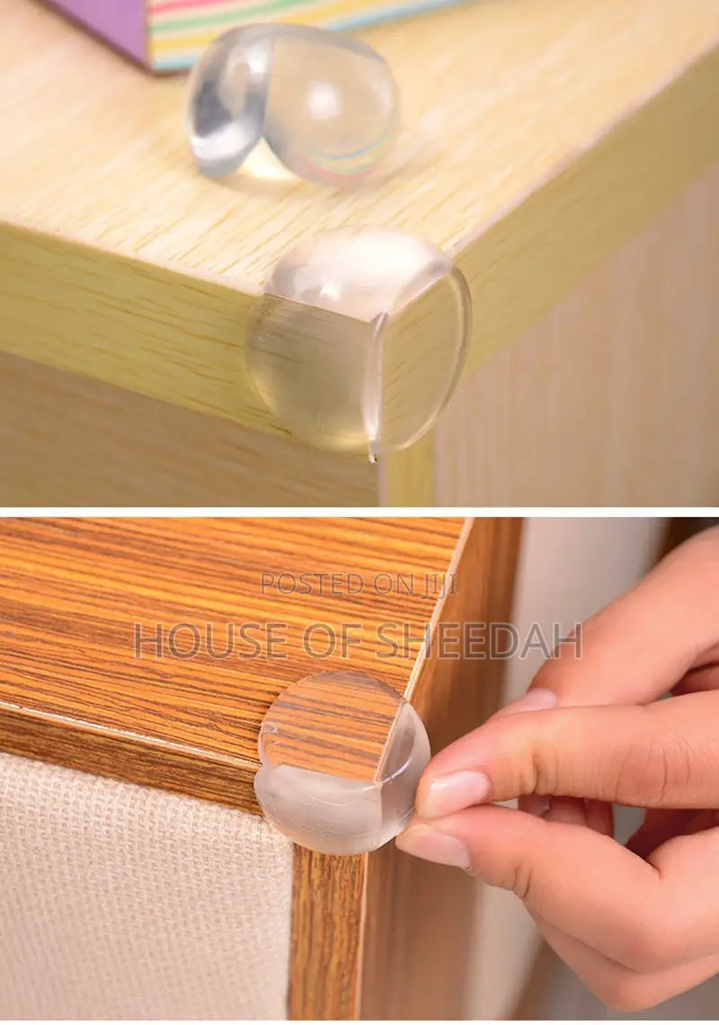 Baby Safety Silicone Table Corner/Edge Protector,(4pcs)