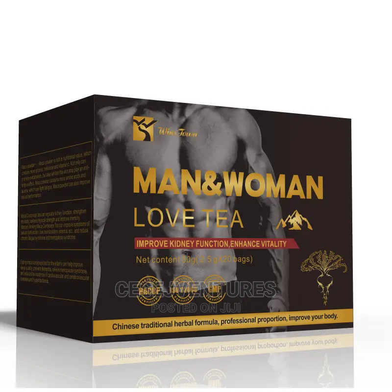 Man and Woman Love Tea
