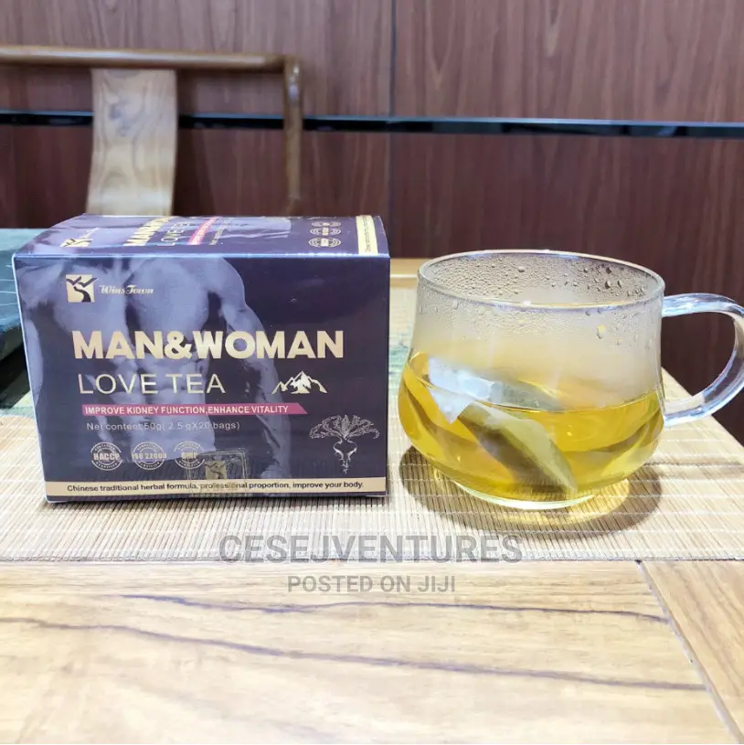 Man and Woman Love Tea