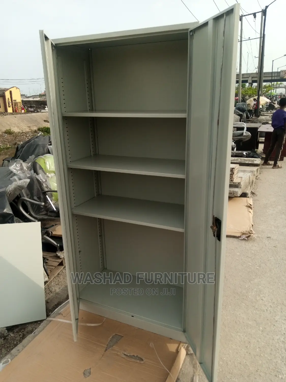Metal Storage Wardrobe